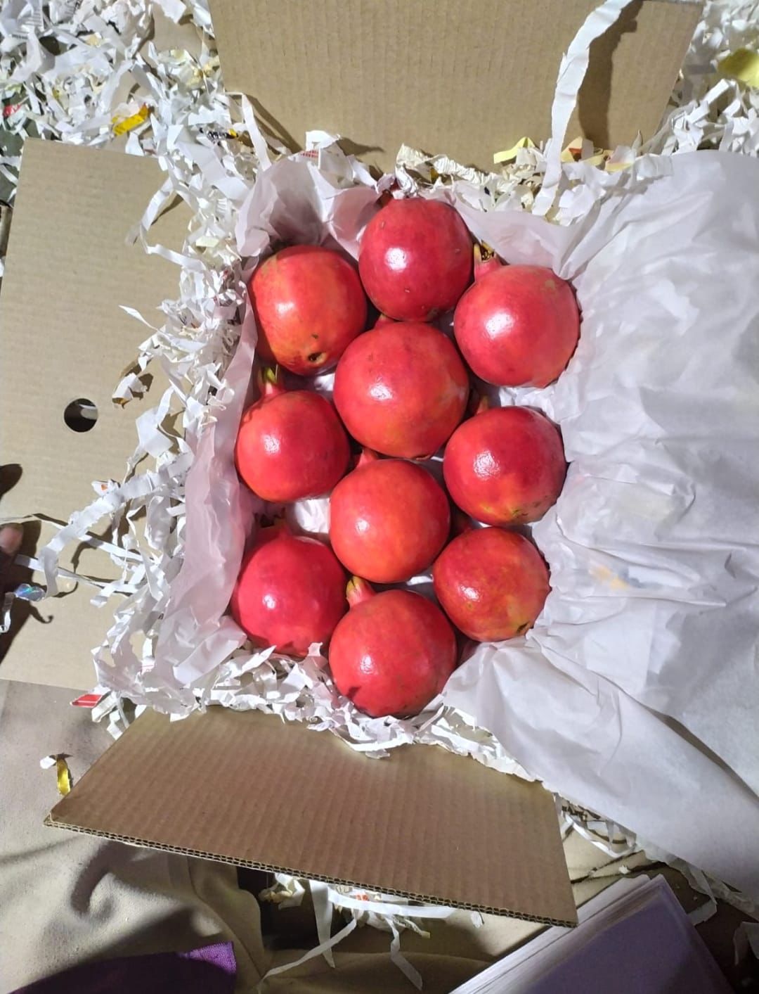 Fresh red fruits