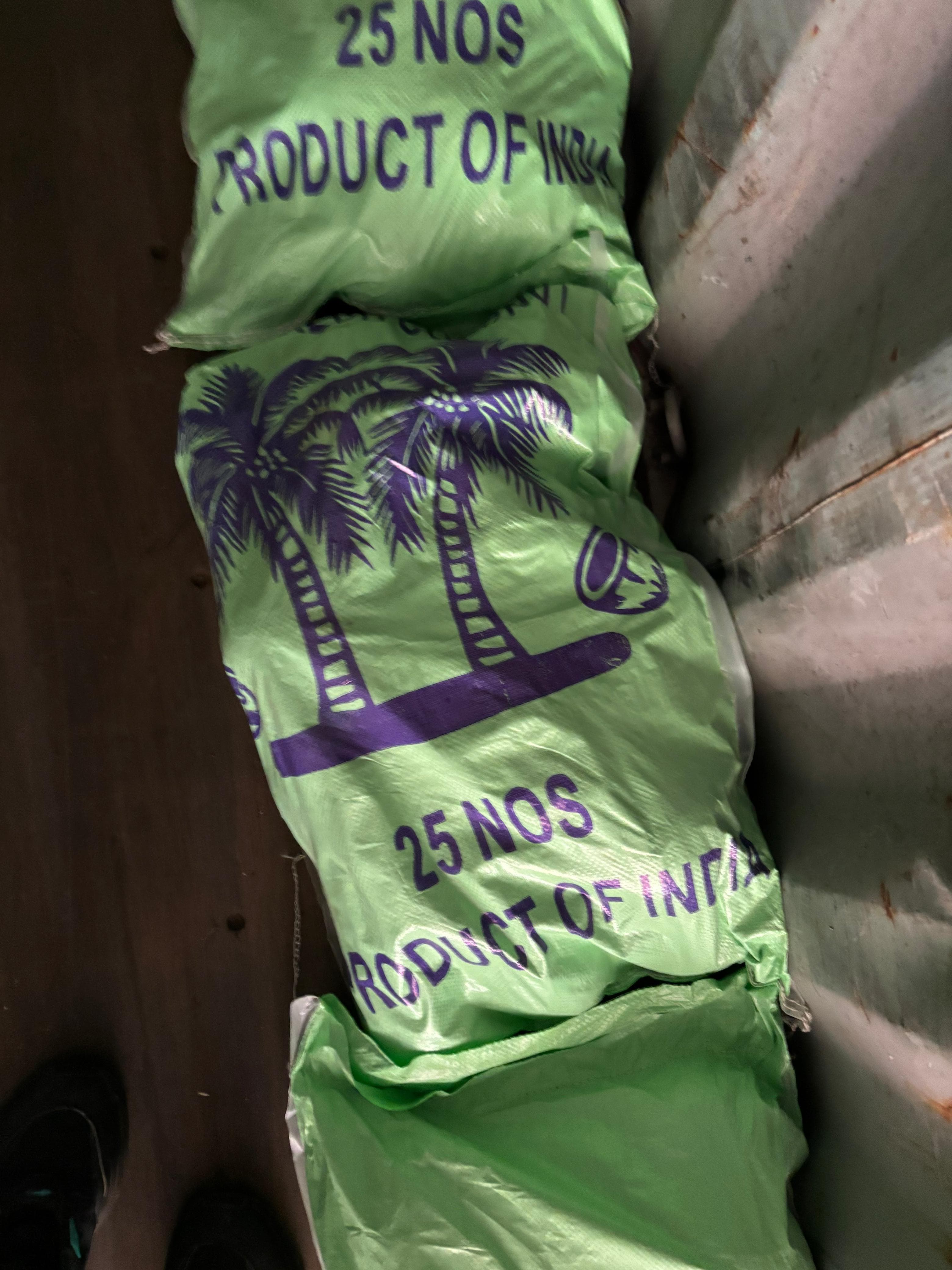Bagged agricultural produce